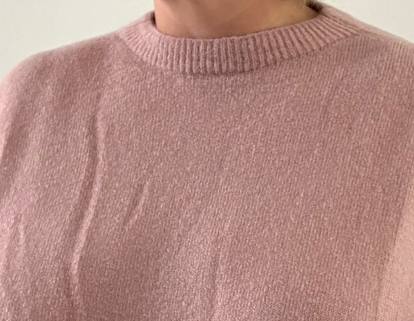 Daisy knit pink