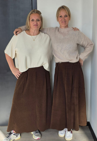 Amira skirt choco
