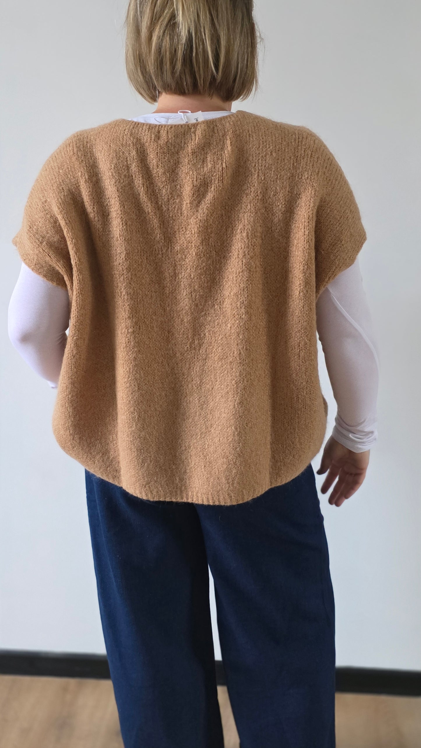 Zorah cardigan Mohair camel