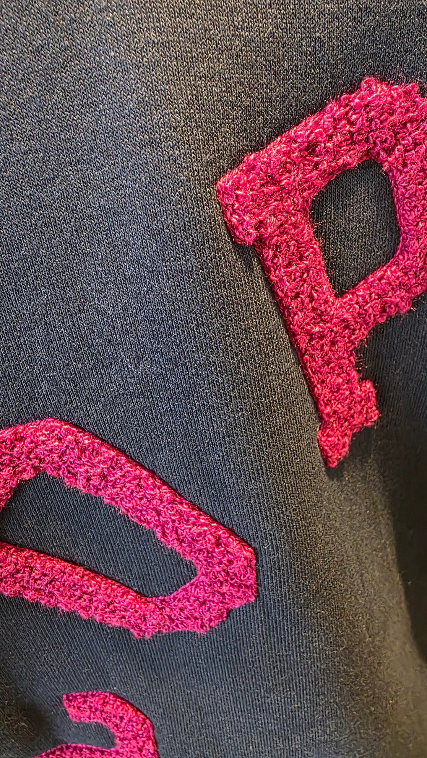 Copine sweater oversized blue marine