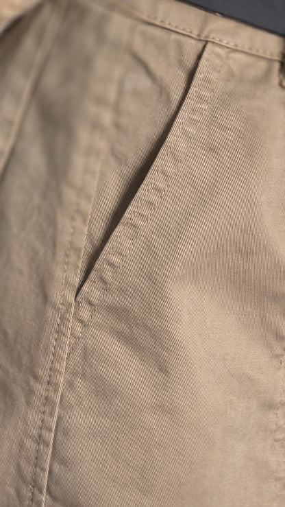 Ronja barrel pants beige