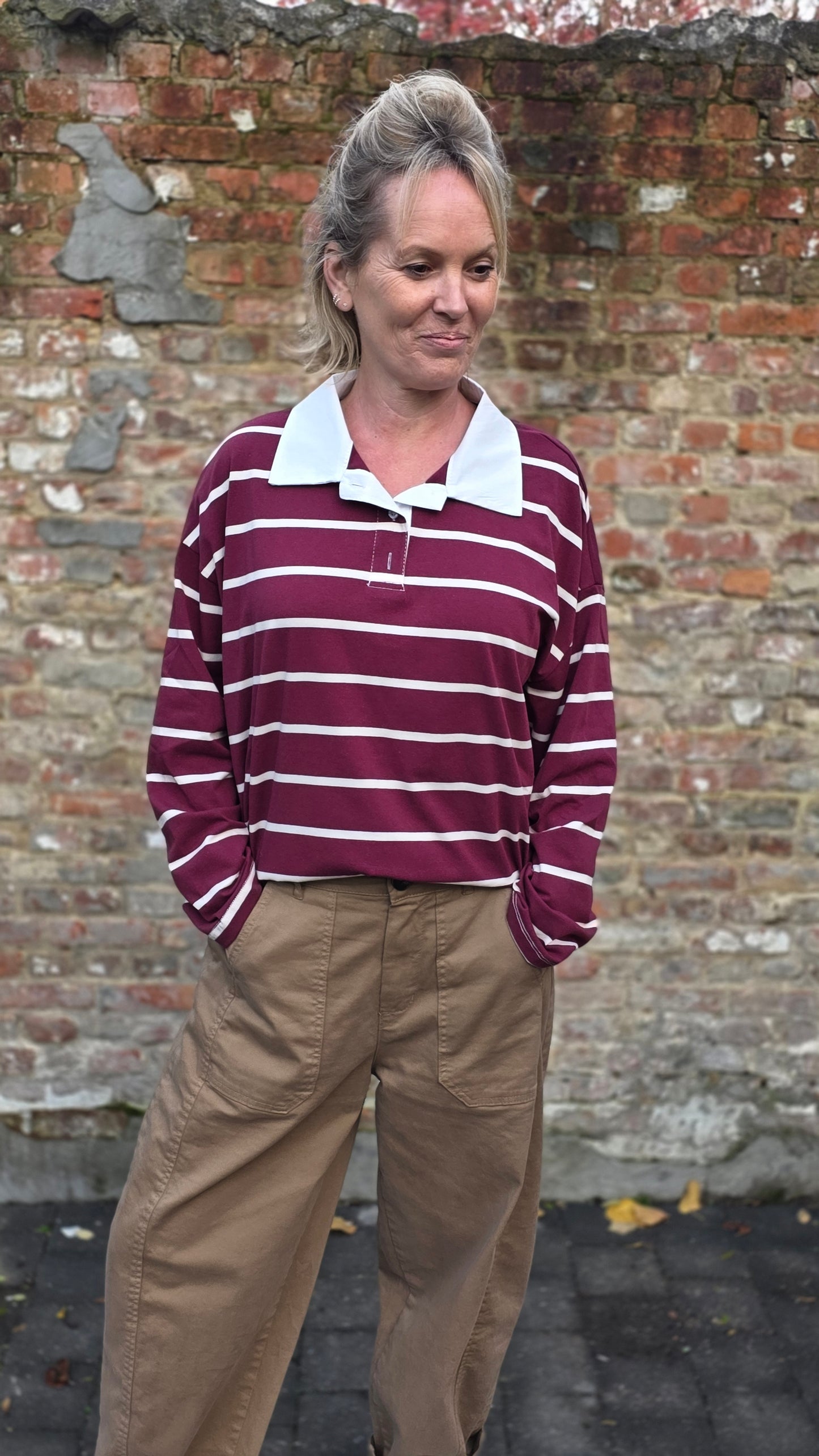 Lily Poloshirt bordeaux