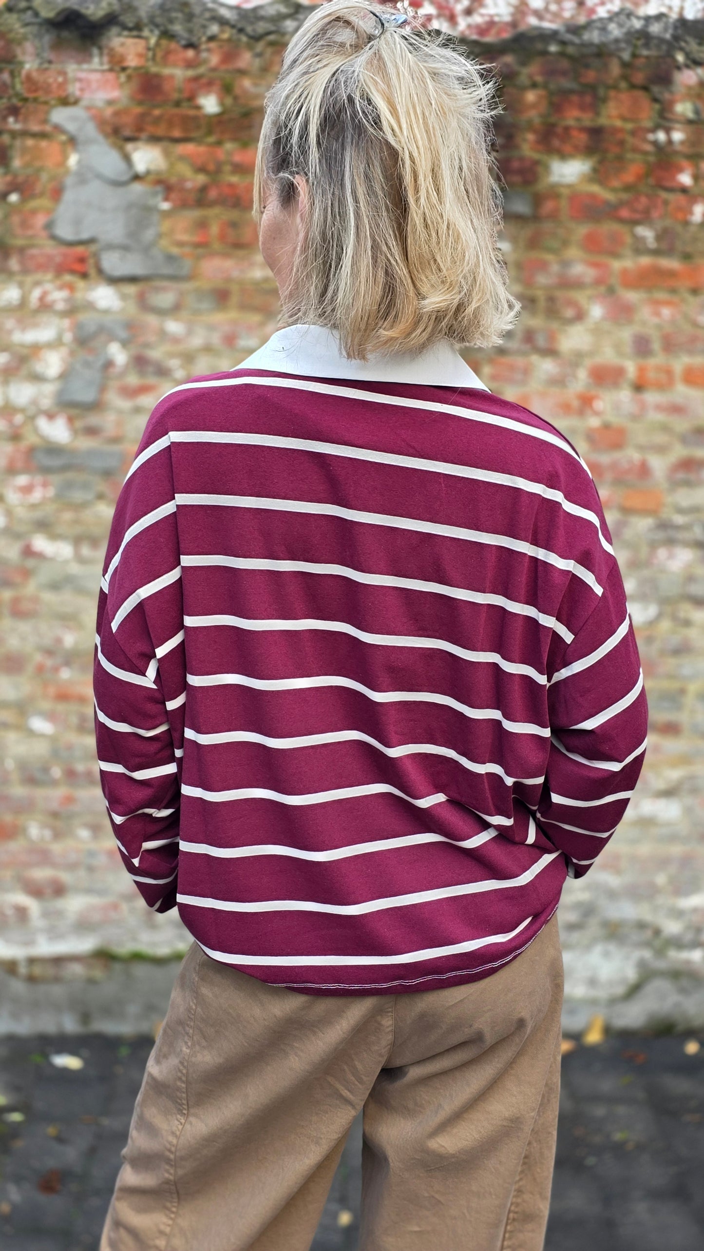Lily Poloshirt bordeaux