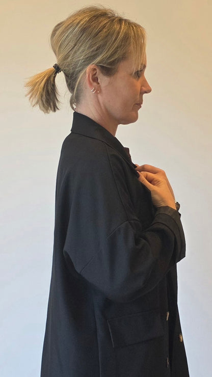 Isa blazer oversized black