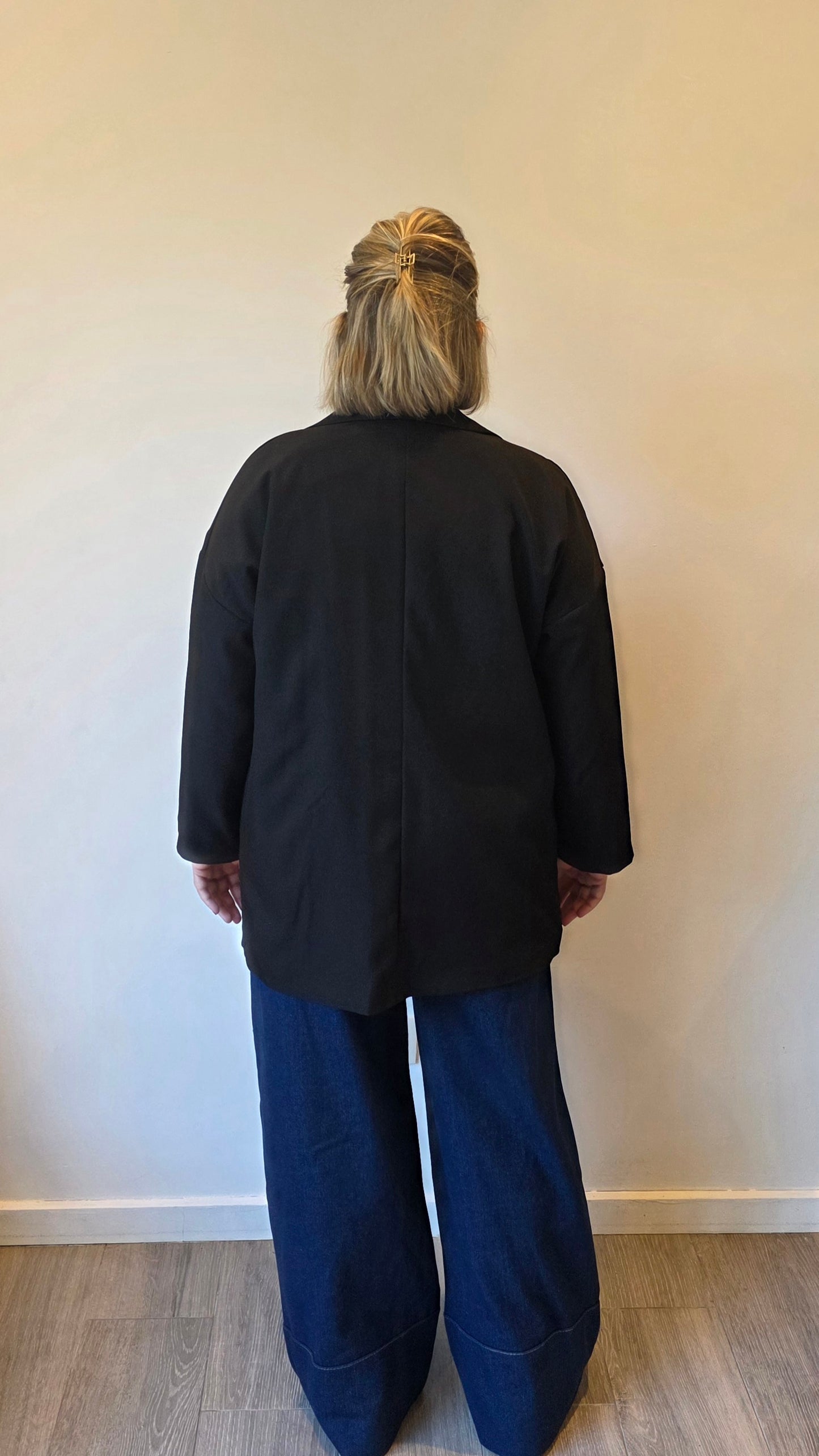 Isa blazer oversized black