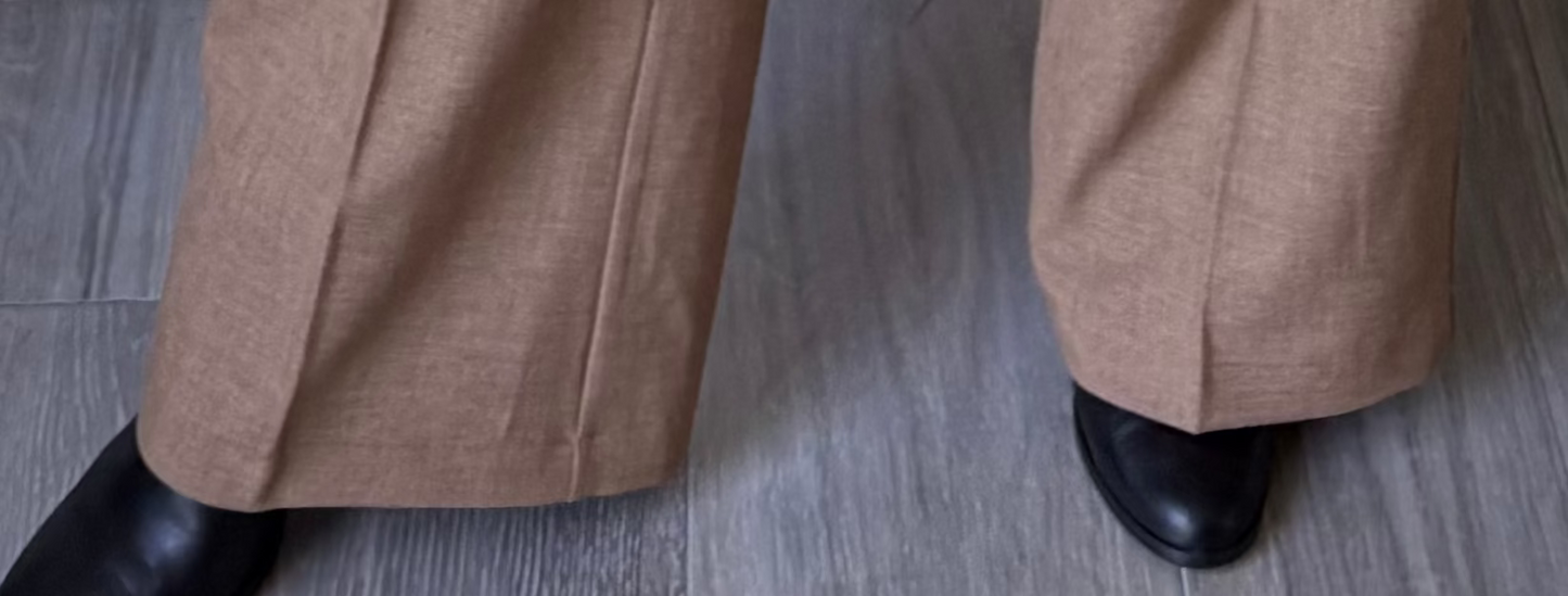 Lulu wide pants camel