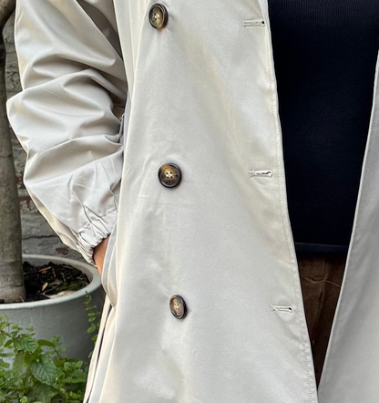 Amalfi trench beige