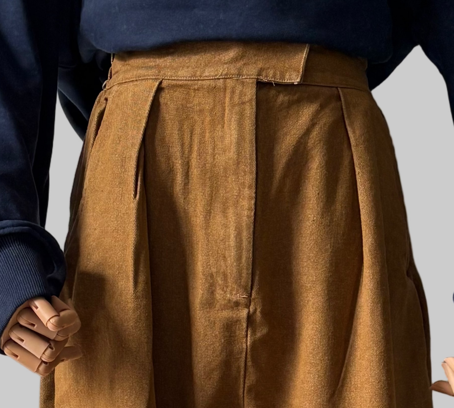 Elly pants barrel camel