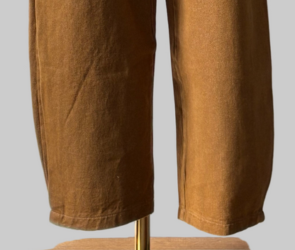 Elly pants barrel camel