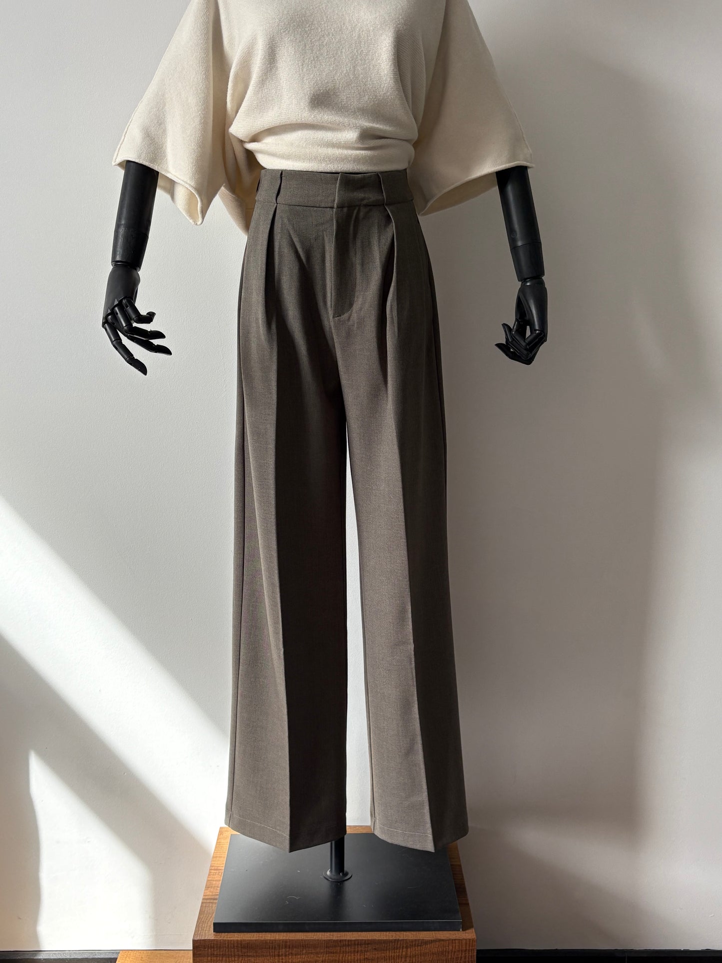 Lulu wide pants olive
