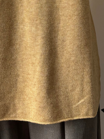 Oona basic knit yellow