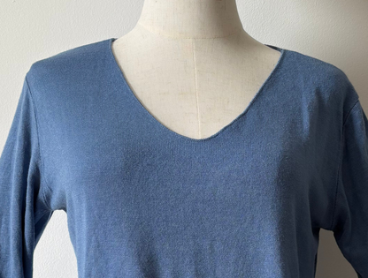 Oona basic knit blue