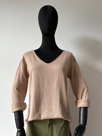 Oona basic knit camel