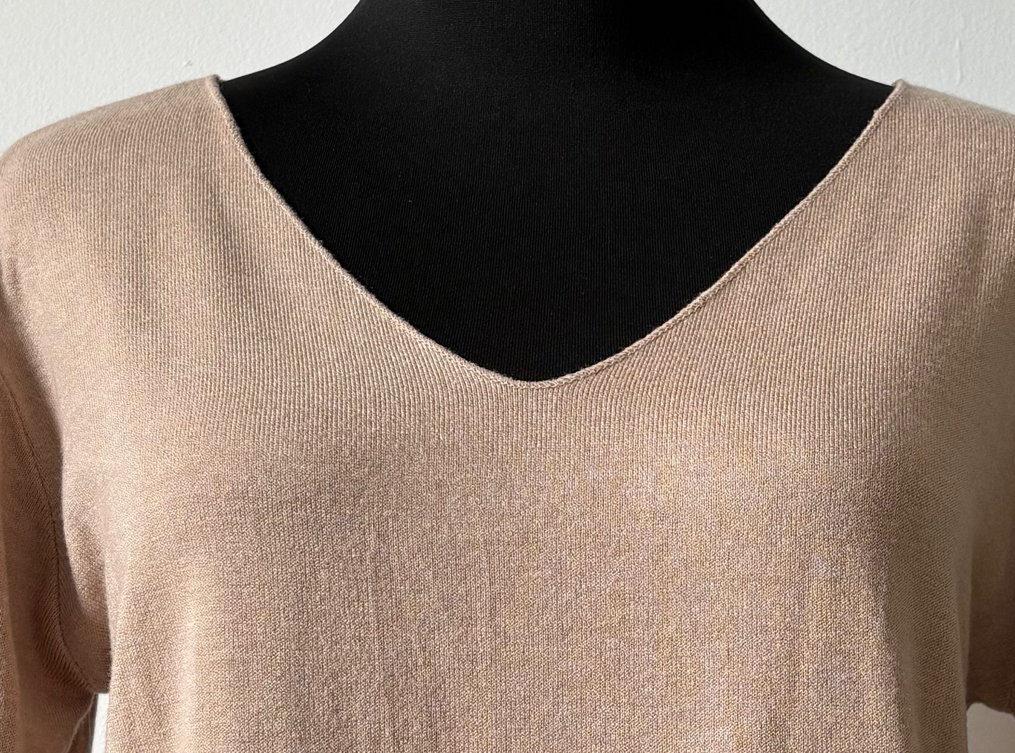 Oona basic knit camel