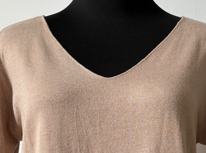 Oona basic knit camel