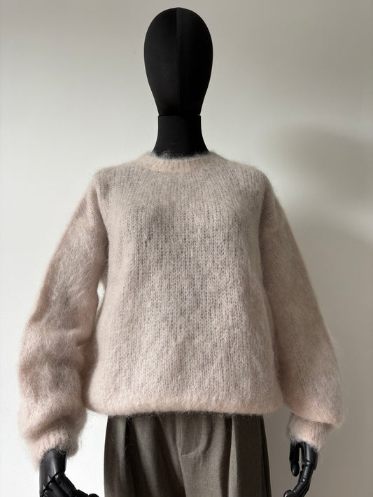 Betty knit Mohair ecru
