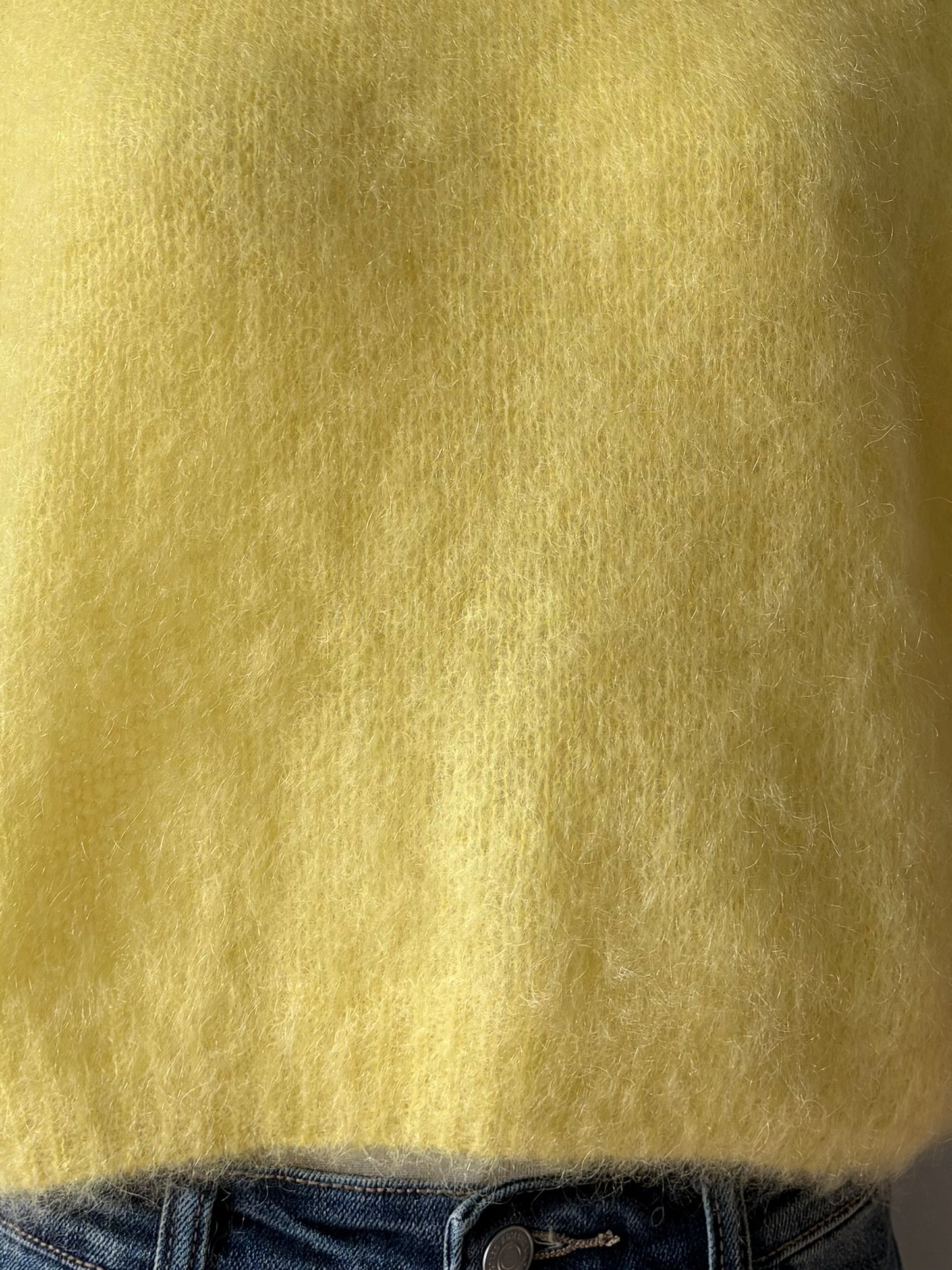 Chloé knit Mohair yellow