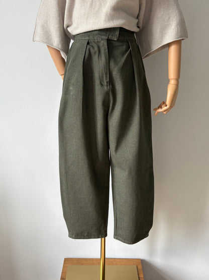 Elly pants barrel kaki