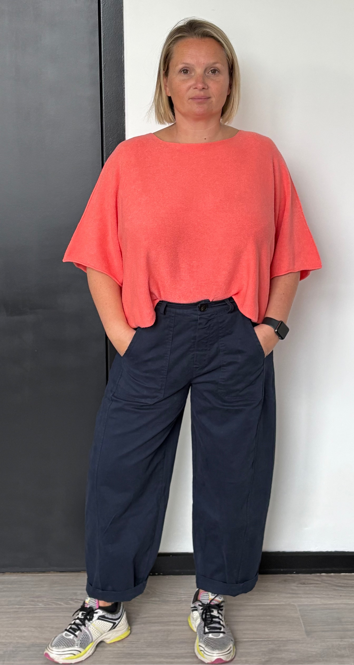 Ronja pants barrel blue
