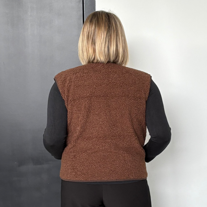 Stockholm gilet brown