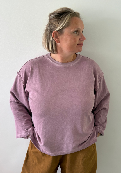 Magnolia sweater sambucco