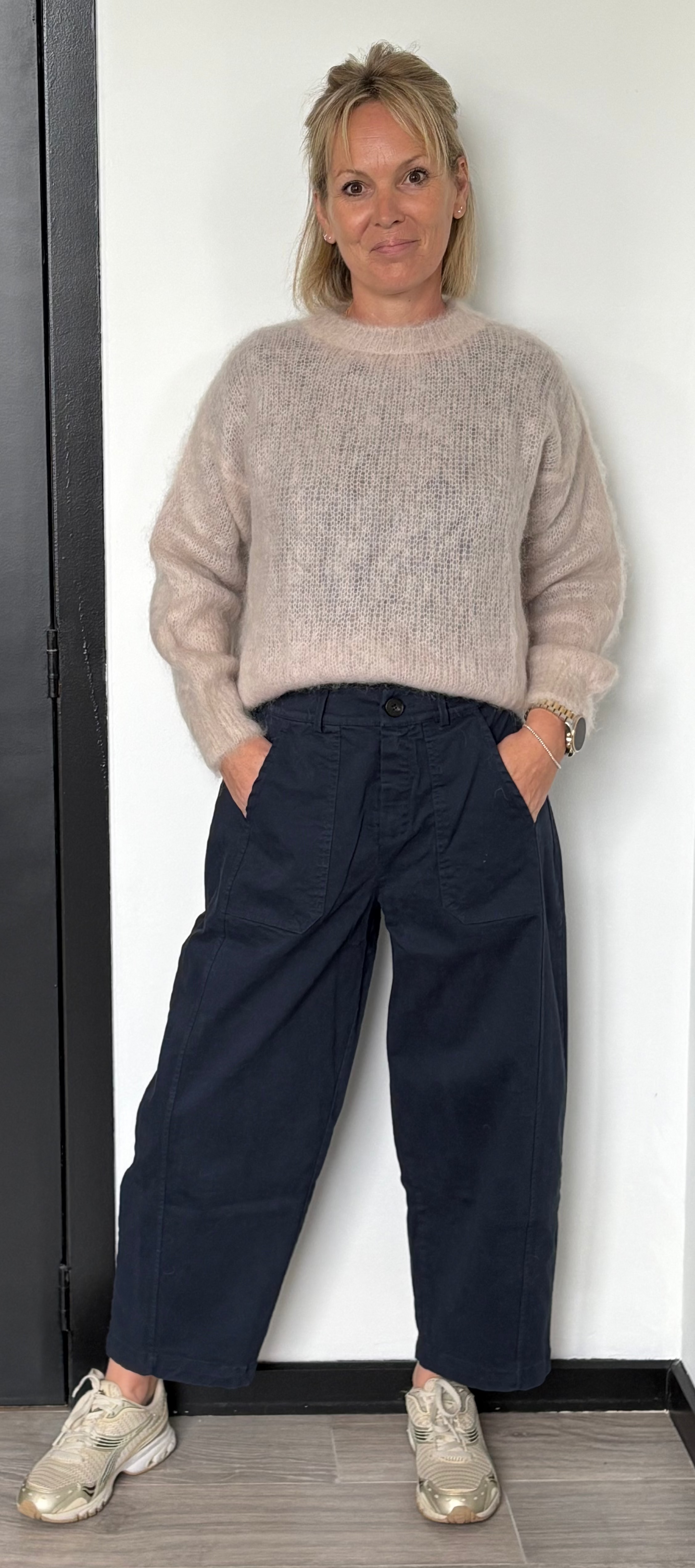 Ronja pants barrel blue