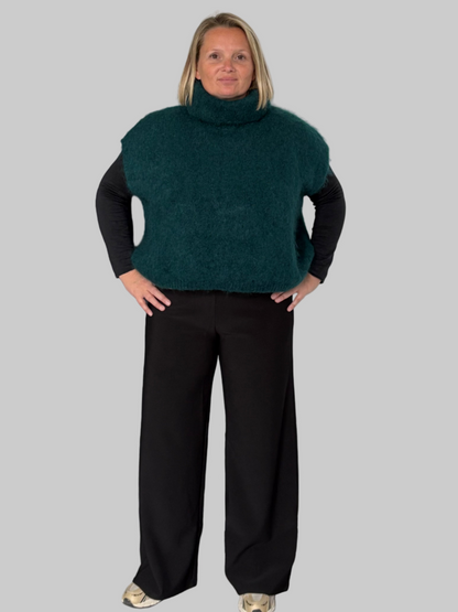 Liv straight pants black