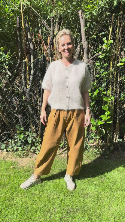 Collette knit Mohair ecru