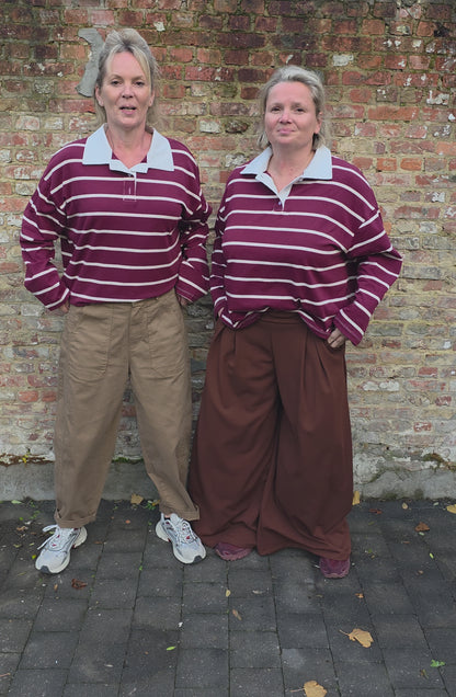 Lily Poloshirt bordeaux