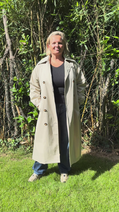 Amalfi trench beige
