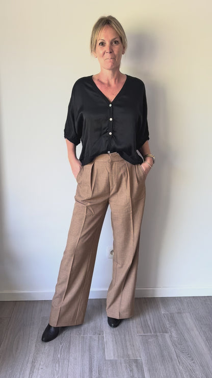 Lulu wide pants olive