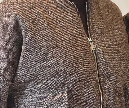 Bomber jacket brown